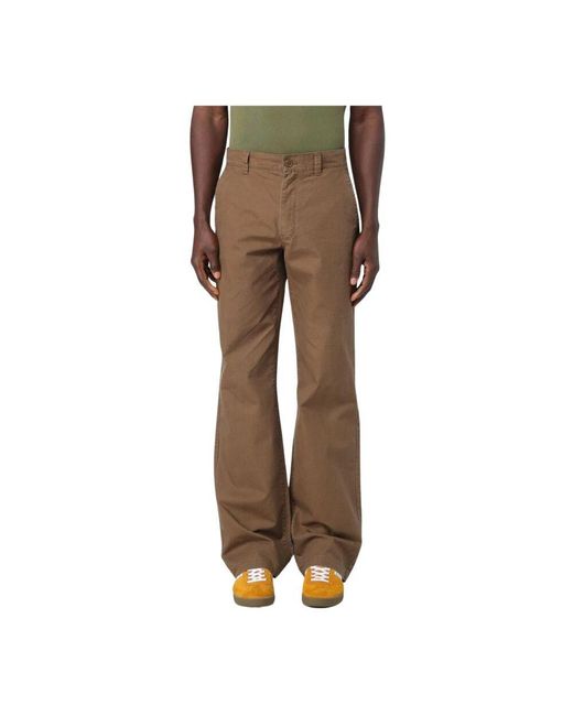 Aspesi Braune Baumwollhose Für Männer in Natural für Herren