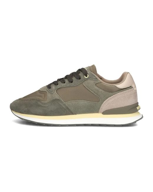 HOFF Schoenen ,Groen ,Suède Buenos Aires Sneakers in het Brown voor heren