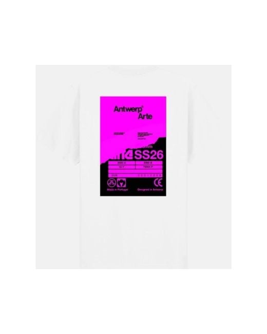 Arte' White T-Shirts for men
