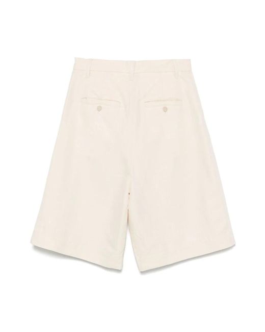 Filippa K Casual Shorts in het Natural