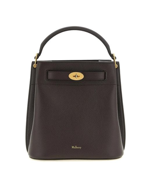 Mulberry Black Bucket Bags