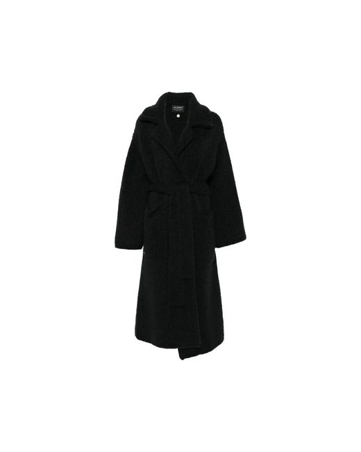 Belted Coats Alanui de color Black