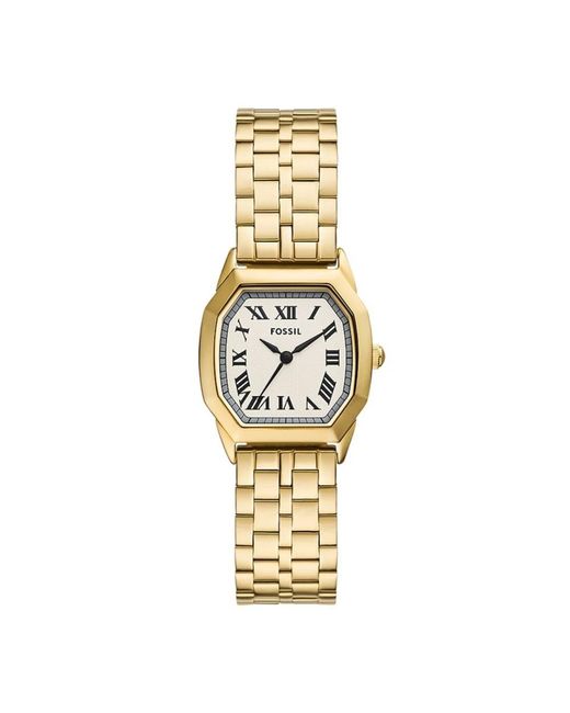 Fossil Horloges in het Metallic