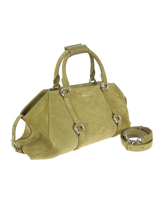 McQueen Green Handbags