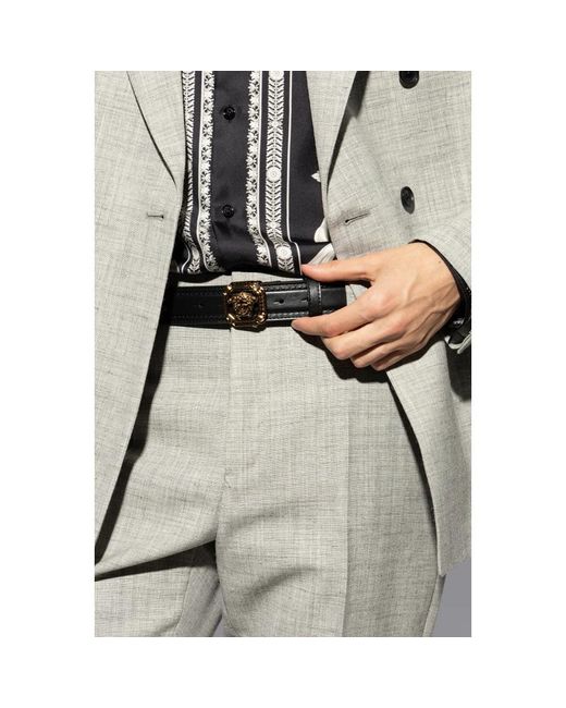 Belts di Versace in Black da Uomo
