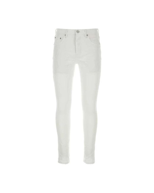 Purple Brand Stretch denim jeans in White für Herren