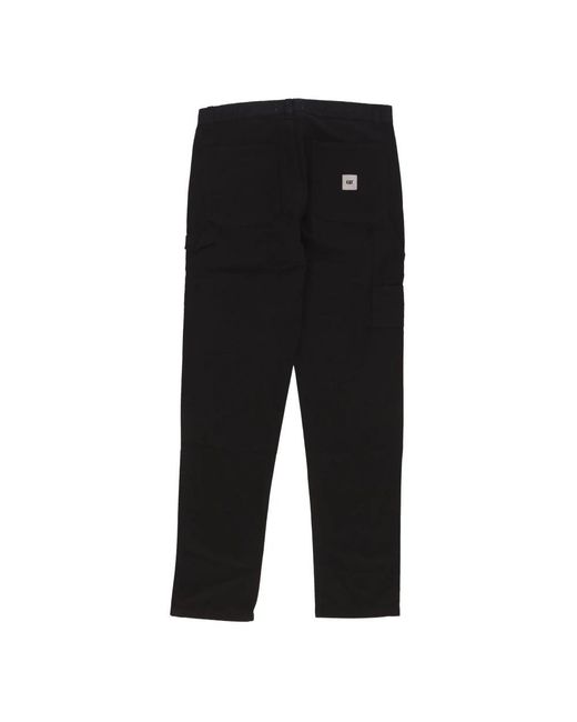 Caterpillar Black Straight Trousers for men