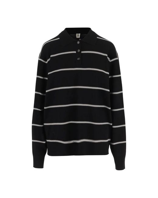 THE GARMENT Black Polo Shirts