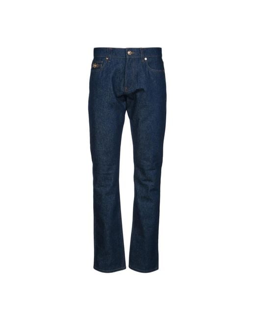 Straight Jeans Versace pour homme en coloris Blue