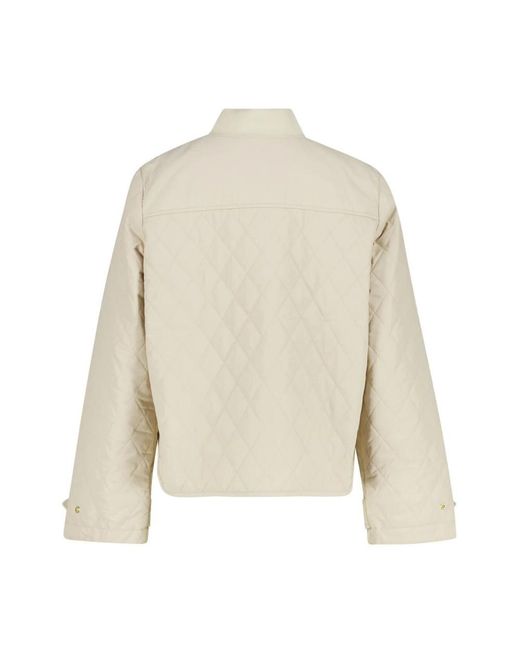 Barbour Whillan Quilted Jacket in het Natural