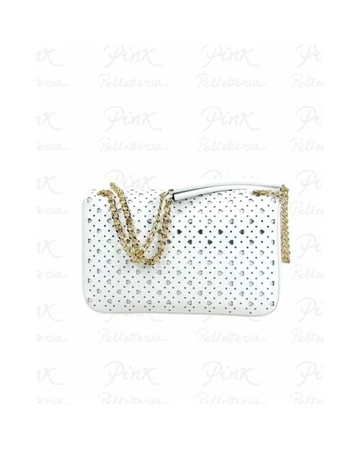 Love Moschino White Shoulder Bags