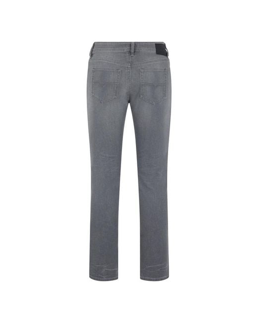 DIESEL Gray Slim Fit Jeans for men