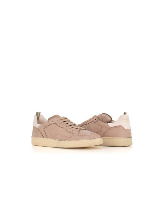 Officine Creative Pink Sneakers