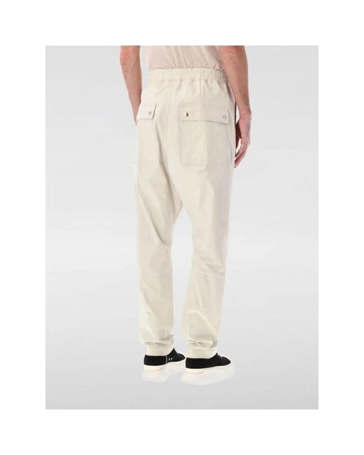 Rick Owens Moderne Hose Mit Kordelzug in Natural für Herren