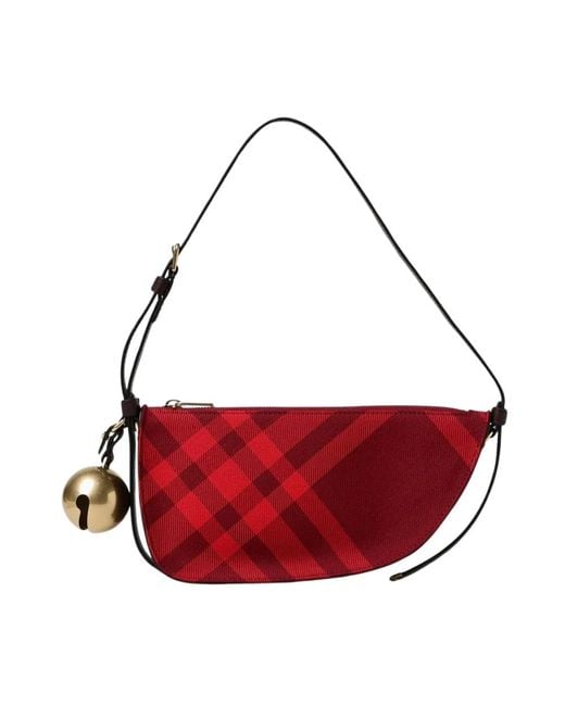 Burberry Red Shoulder Bags