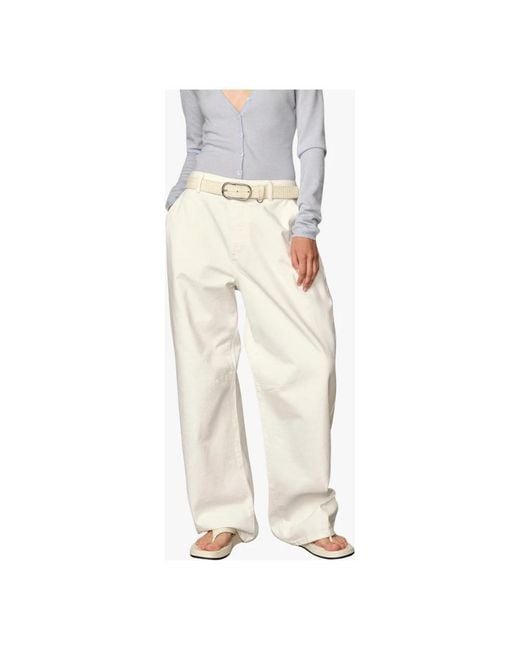 Birgitte Herskind White Wide Trousers