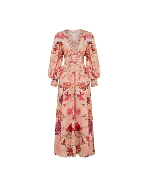 Camilla Maxi Dresses in het Pink