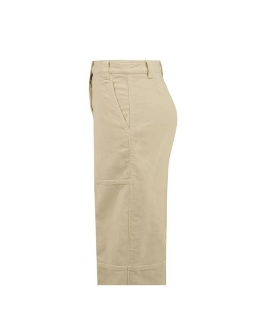 Aspesi Natural Straight Trousers