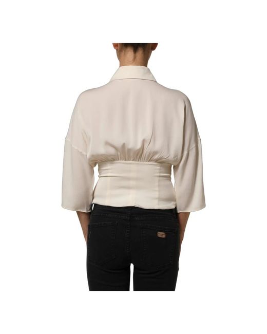 Dolce & Gabbana Natural Blouses