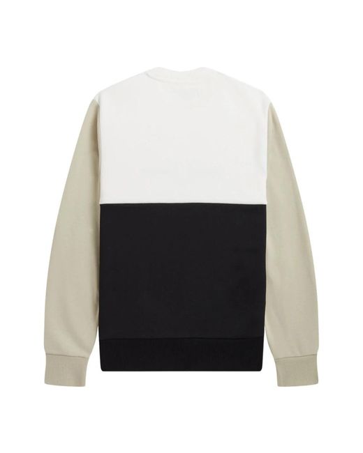 Fred Perry White Sweatshirts for men
