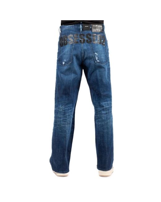DSquared² Rechte Jeans in het Blue voor heren