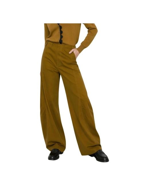 Kocca Green Wide Trousers