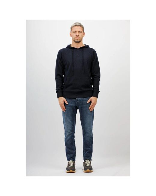 Mc2 Saint Barth Kapuzenpullover mit kängurutasche in Black für Herren