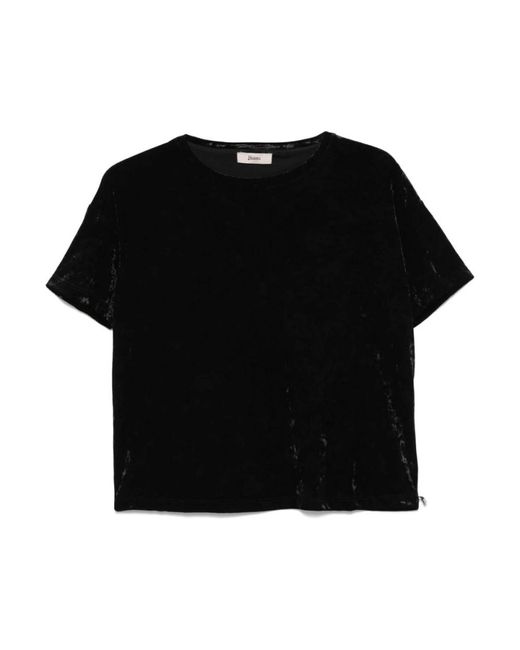 T-Shirts Herno de color Black