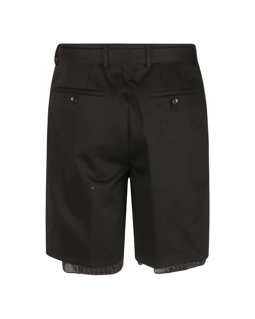 Lanvin Black Casual Shorts for men