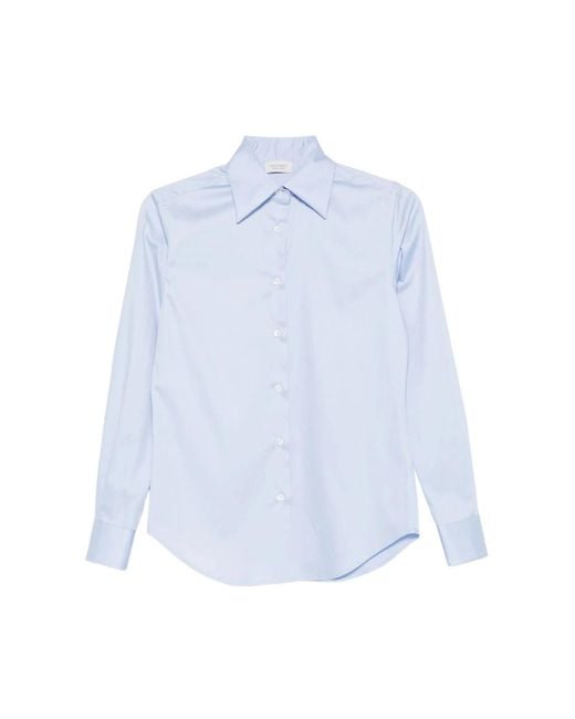 Shirts Mazzarelli en coloris Blue