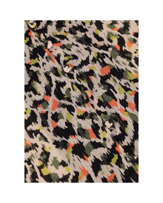 Freebird by Steven Black Farbenfrohe Bibian Bow Bluse