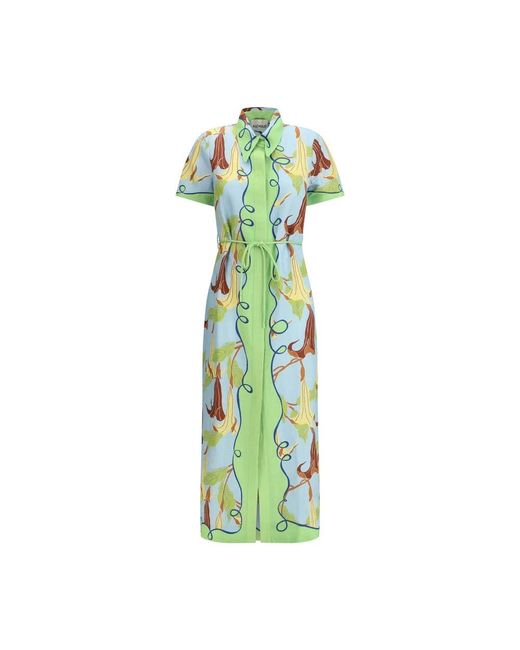 Shirt Dresses ALÉMAIS de color Green