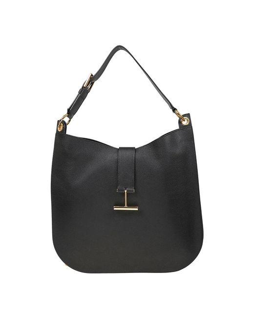 Shoulder Bags Tom Ford de color Black