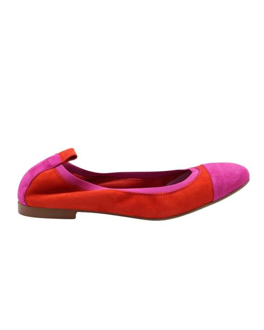 E mia Red Ballerina Shoes