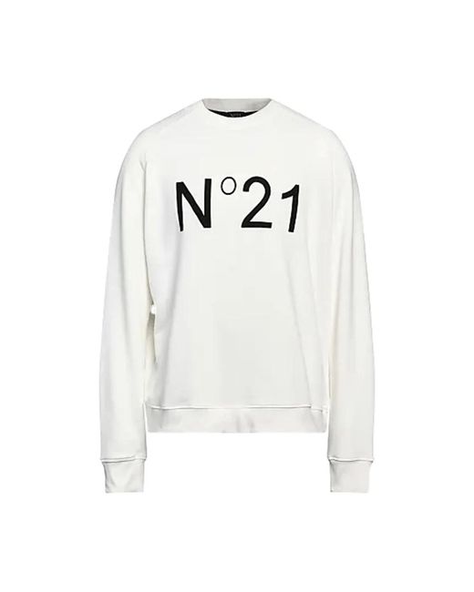 Sweatshirts di N°21 in White da Uomo