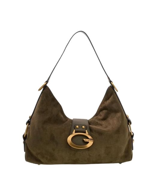 Guess Brown Shoulder Bags