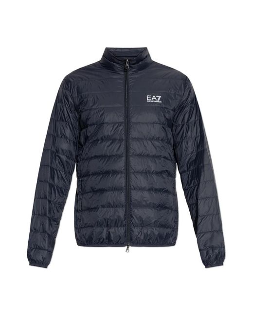 Down Jackets EA7 de hombre de color Blue