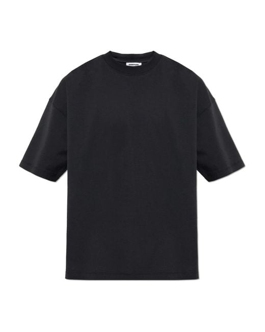 DARKPARK Tops ,Zwart ,Katoen Mick T-Shirt in het Black voor heren
