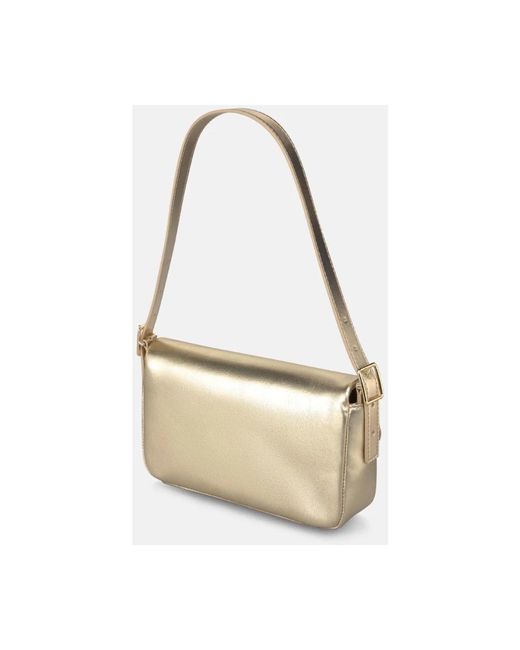 Alma En Pena. Metallic Handtasche Quadratischer Schmuck