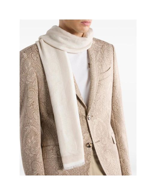 Etro Natural Scarves
