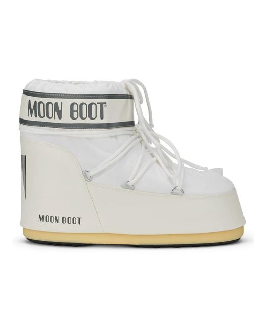 Moon Boot White Winter Boots for men