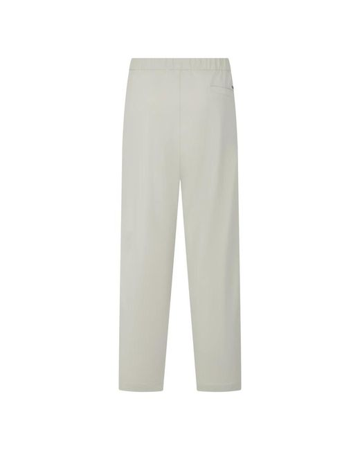 Herno Gray Wide Trousers for men