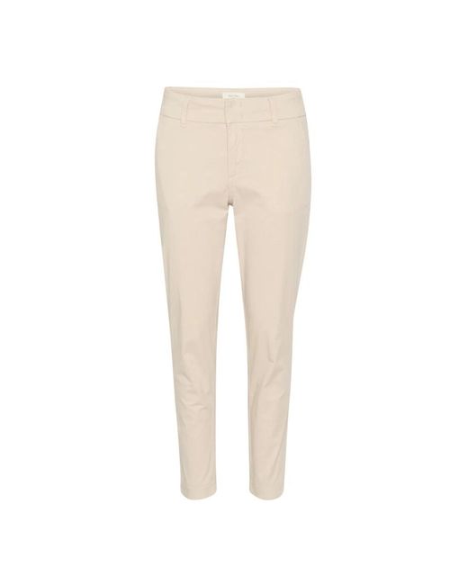 Part Two Natural Cropped Trousers
