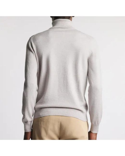 Fay Turtleneck Trui in het Gray voor heren