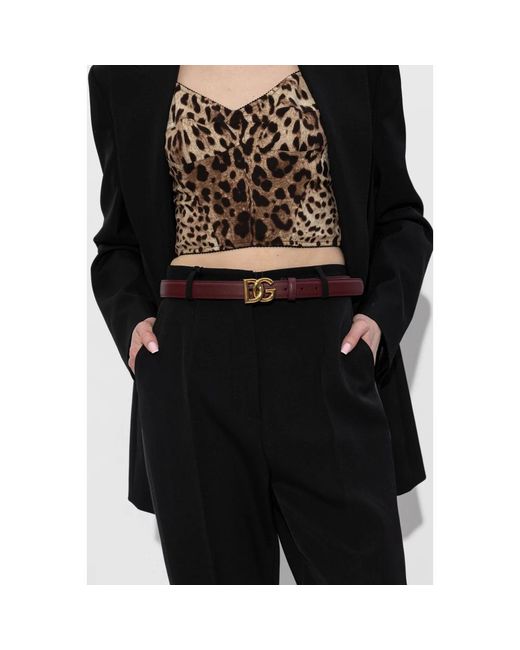 Dolce & Gabbana Brown Belts