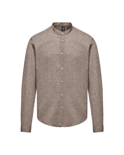 Bomboogie Gray Casual Shirts for men
