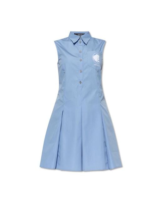 Shirt Dresses di Versace in Blue