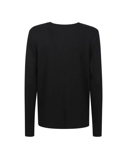 Majestic Filatures Black Long Sleeve T-Shirts