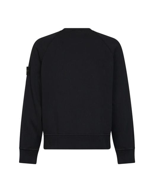 Stone Island Black Sweatshirts for men