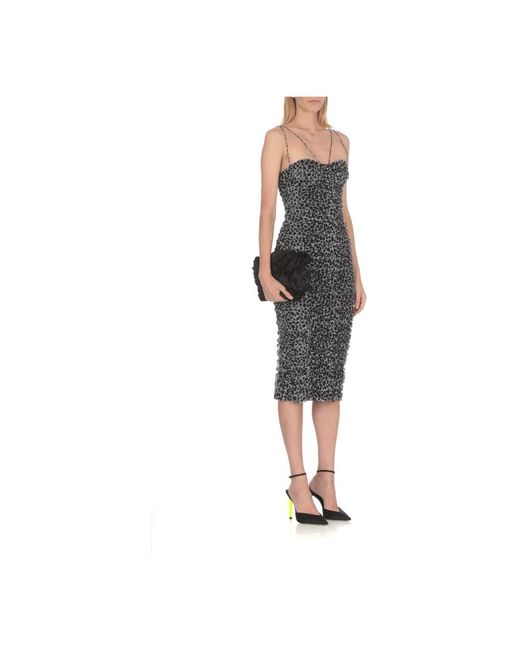 Philosophy Di Lorenzo Serafini Black Midi Dresses